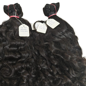 Vente chaude en extension de cheveux humains indiens Extensions de cheveux humains vierges bruts non transformés en vrac Cheveux humains fabriqués en Inde - Product Image 2