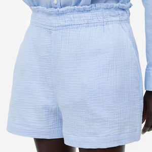 Pantalones cortos de entrenamiento para mujer con diseño personalizado 2021, pantalones cortos transpirables de secado rápido con logotipo de estilo básico de alta calidad para gimnasio - Product Image 2