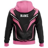 Sudadera con Capucha de Forro Polar Sublimado con Logotipo de Equipo Personalizado para Hombre, Diseño Geométrico, Corte Regular, Estilo Casual Urbano, Ecológica para Invierno