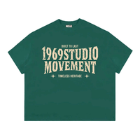 T-shirt unisexe oversize à manches courtes en tissu gaufré brodé pour adolescents, grande taille, fabriqué au Vietnam, écologique et respirant (ODM/OEM)