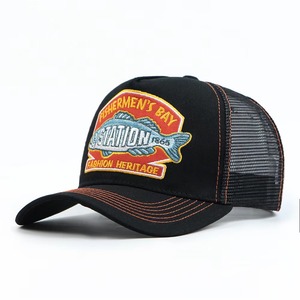 Gorra Trucker Unisex de Alta Durabilidad con Estructura Trasera de Malla Completa, Transpirable, Impermeable, 100% Algodón, Casual, Cómoda, Lona Activa - Product Image 6