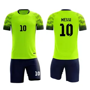 Uniforme delle maglie da calcio eco-friendly per gli appassionati di sport maglia da calcio taglia XL uniforme