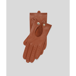 Guantes de Conducción de Cuero para Hombre y Mujer - 100% Piel de Vaca, Guantes con Pantalla Táctil, Uso Casual para Viajes, Transpirables, Ecológicos, Hechos en Pakistán - Product Image 4