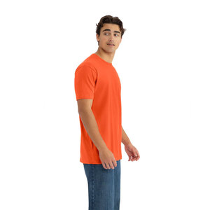 Camiseta Orgánica Unisex de Algodón Naranja, Corte Regular Premium, Manga Corta, Transpirable y Ecológica, 180g - Product Image 1
