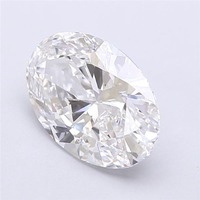 Diamant de laboratoire de forme ovale personnalisé 2.11 Ct D VVS1 Diamant