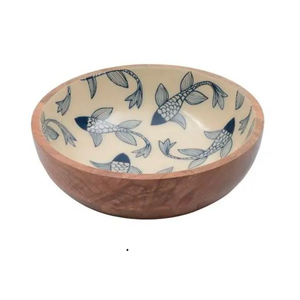 Vajilla de madera más vendida Meena, Frutero de trabajo, hogar y utensilios de cocina, cuenco para servir comida de restaurante de tamaño mediano - Product Image 3