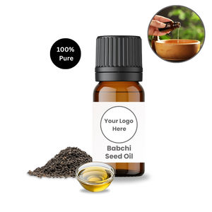 Aceite Portador de Babchi Prensado en Frío Certificado, 100% Puro y Natural |   Grado de Aromaterapia |   Fabricante al por Mayor en India - Product Image 6