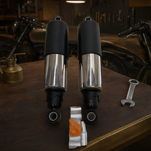 Ammortizzatori per Moto 260mm con Molla Rivestita per Ducati Guzzi Morini Gilera Cafe Racer - Product Image 3
