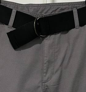 BD hommes qualité Cargo Shorts 100% coton Dobby à la mode solide motif coupe régulière Anti-rides décontracté Shorts pour l'été - Product Image 4