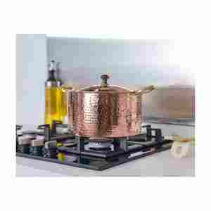 Meilleures ventes à bas prix Fabricant et exportateur de plats de service chauds Ustensiles de cuisine Pot de service en cuivre sûr - Product Image 5