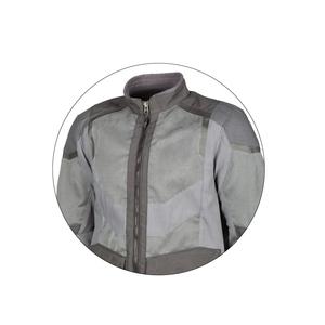 Nouveau design de veste de course Cordura veste de moto en cuir à manches longues pour hommes avec techniques de teinture en fil de grande taille OEM - Product Image 2