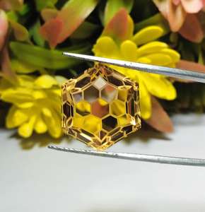 Mughal hecho a mano collar de piedras preciosas de lujo genuino citrino Natural citrino fabricación de joyas al por mayor Mughal tallado joyería - Product Image 1