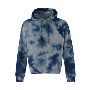 Prix de gros Sweat à capuche Tie Dye pour hommes en différentes couleurs Pull à capuche élégant à séchage rapide Tie Dye Hoodies avec logo personnalisé - Product Image 1