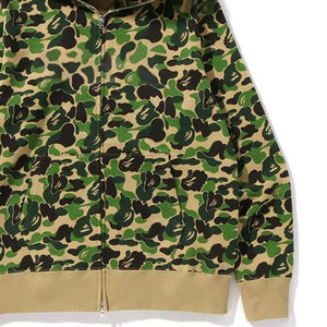 OEM Venta al por mayor Unisex Full Zip up Hoodie Impresión por sublimación de alta calidad con cuello forrado Front Silk Screen Printing Hoodies - Product Image 3