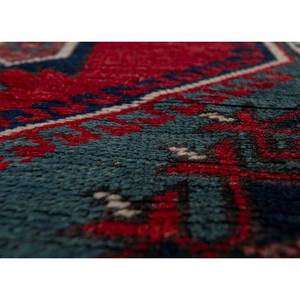 Nuray Hand Knotted Wool Rugs <b>Red</b> Orange Geometric Abstract Pattern for Home Entryway Hallway Rectangle Pae-4323 9x12 Handmade - Product Image 3