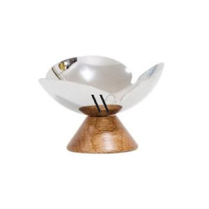 Tazón de Chocolate para Fiestas, Tazones Comestibles de Chocolate Negro/Chocolate con Leche - Product Image 3