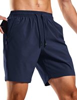 Nouveautés 2022 : Shorts de sport pour hommes en nylon, tricotés, unis, décontractés, avec cordon de serrage, design personnalisé, très tendance