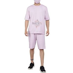 ชุดเซ็ตเสื้อผ้าลำลองผู้ชายราคาถูกจากโรงงาน ผลิตจากผ้าฝ้าย 100% ระบายอากาศได้ดี เหมาะสำหรับฤดูร้อน ฤดูใบไม้ร่วง และฤดูหนาว มีจำหน่ายจำนวนมาก - Product Image 1