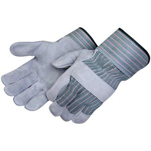 Bon marché prix sécurité usage général thermique vache fendu cuir travail de jardinage industriel gants de soudage homme sécurité gants de travail - Product Image 1