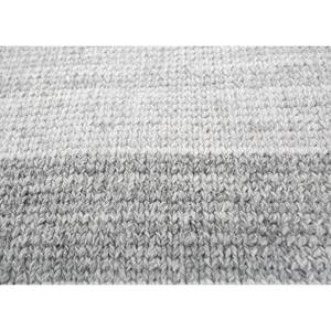 Tapis rayé gris et noir en polyester tissé à la main, tapis classique en jute à tissage plat pour la maison, le salon et le couloir - HPL-40 - Product Image 3