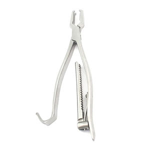Forceps à os Kern 6 pouces à cliquet, instrument chirurgical orthopédique, fixation par fil, acier chirurgical stérile, certifié CE - Product Image 1
