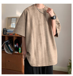 High Selling Loose Fit sleeve O Neck <b>Long</b> <b>Length</b> Women <b>T</b>-<b>shirts</b> Breathable Drop Shoulder Manufacturer From Bangladesh Factory - Product Image 1