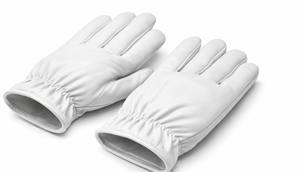 ถุงมือหนังสำหรับพิธีการของผู้ชาย QUICK WAY INDUSTRIES รุ่น Honor Guard ป้องกันการกระแทก ปลายตรง ผิวสัมผัสแบบมีเท็กซ์เจอร์ ยืดหยุ่น เหมาะสำหรับงานพิธีการ - Product Image 3