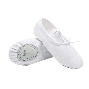 Chaussons de danse classiques en toile toutes couleurs, semelle souple et flexible, pour débutantes, filles et femmes, chaussures d'entraînement, vente en gros - Product Image 6