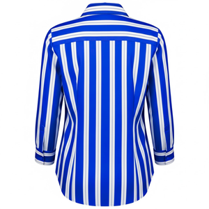 Camisa Formal de la Hermandad Zeta Phi Beta, Camisa Tejida para Uso Diario, Camisa con Cuello para Mujer, Camisa Casual con Botones Delanteros - Product Image 3