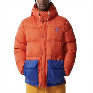 Chaqueta Acolchada Color Block de Moda a Buen Precio |   Relleno de Poliéster de Alta Calidad, Secado Rápido y Transpirable |   Duradero y Elegante - Product Image 1