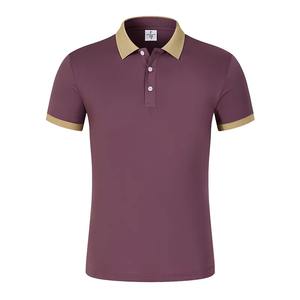 Chemises polo pour hommes OEM, polos de golf de haute qualité pour hommes, coton polyester, manches courtes, polos à séchage rapide pour hommes - Product Image 2