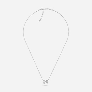 14K Gold Platinum Rose Gold 92.5 Silver Rhodium Trendy Heart Shape Featuring Zircon Diamond Pearl Engagement Chains 191362 Model - Product Image 4