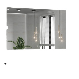 Hanging <b>Large</b> <b>Framed</b> Floor <b>Mirror</b> Wood Arch Window Wall <b>Mirror</b> Illuminated Backlit Wall Mount Bathroom Vanity <b>Mirrors</b> 20 - Product Image 1