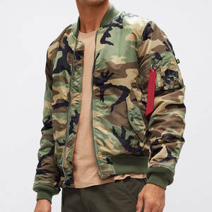 Blouson aviateur personnalisé pour homme, coupe moderne, fabricant OEM - Product Image 2