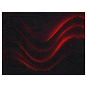 Edredón Reversible Moderno con Estampado de Ondas de Obsidiana, Relleno de 0.75, Lavable a Máquina, para Uso Doméstico y Hoteles - Product Image 2