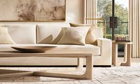Ensemble de meubles de salon modernes et personnalisés Table d'appoint de luxe Table basse bretonne