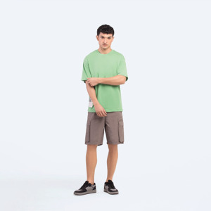 Venta al por mayor 100% algodón camisetas de los hombres de alta calidad de talla grande opciones con logotipo personalizado de impresión 250 GSM camiseta lisa - Product Image 1