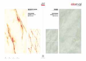 Dalles de porcelaine de grand format 600x1200, finition brillante, sans fin, style moderne et luxueux - Product Image 3