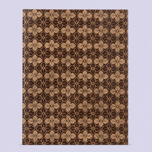 Cuaderno A6 con Patrón Abstracto - Cuaderno de Espiral con Cubierta de Papel Offset - Product Image 2