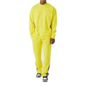 Survêtement pour homme tendance, motif uni, respirant, 100% coton, décontracté, vêtements d'hiver, design haut de gamme, prix de gros - Product Image 2