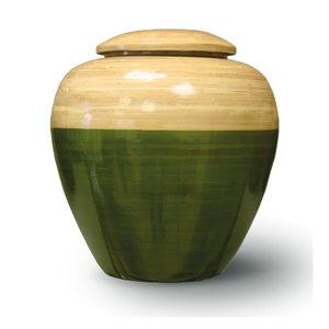 El más nuevo diseño de urnas de bambú ecológico para cenizas colores vibrantes OEM ODM urnas de cremación al por mayor hechas en Vietnam - Product Image 1