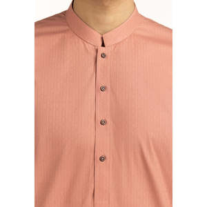 Kurta de Algodón KR-STY25-072, Estampado Étnico Tradicional Indio, Corte Regular, Salwar Kameez de Alta Calidad para Fiestas - Product Image 4