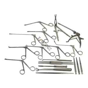 Instruments chirurgicaux médicaux en acier inoxydable de vente chaude pour la chirurgie nasale Forceps ORL Rongeur Currette Chisel Base de chirurgie - Product Image 2