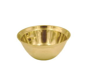 Tazón de Latón para Frutas y Verduras, Vajilla Ecológica, Artesanía Pulida en Oro, Apto para Lavavajillas, Estilo Clásico - Product Image 4