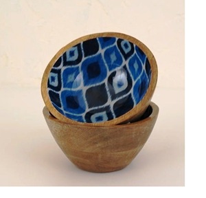 ชามสลัดไม้มะม่วงจานชามสลัดขายดีขนาดที่กําหนดเองผลิตในอินเดีย - Product Image 2