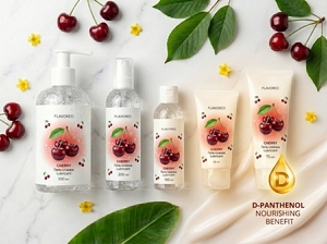 Gel Lubricante Personal con Sabor a Cereza Premium |   A base de agua |   Plantas Naturales Puras |   Ecológico |   Botella con Atomizador |   Venta al por mayor - Product Image 5