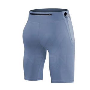 Shorts de compression pour hommes avec logo personnalisé, faible MOQ, nouvelle arrivée, vente en gros, fabriqués au Pakistan - Product Image 2