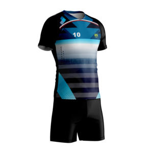 Ensemble de maillots de football personnalisés OEM par sublimation, respirant, extensible dans quatre directions, tissu athlétique léger, service de vente en gros - Product Image 3