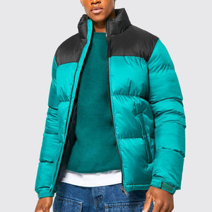 แจ็กเก็ตทรงพองสำหรับผู้ชายเสื้อแจ็คเก็ตขนเป็ดสำหรับฤดูหนาวพิมพ์ลายโลโก้ออกแบบได้ตามต้องการ - Product Image 3