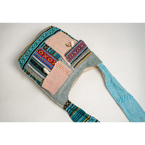 Proveedor indio de Sheeltex (India) Bolsos de mujer de algodón hechos a mano y bolsos de maquillaje con un solo mango a precio al por mayor - Product Image 5